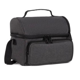 Bolsa Térmica em Rpet Cinza Escuro 10L Personalizado