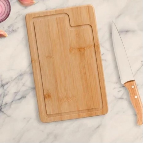 Conjunto para Churrasco em Bambu/Inox Dallas 2 Pçs Personalizado