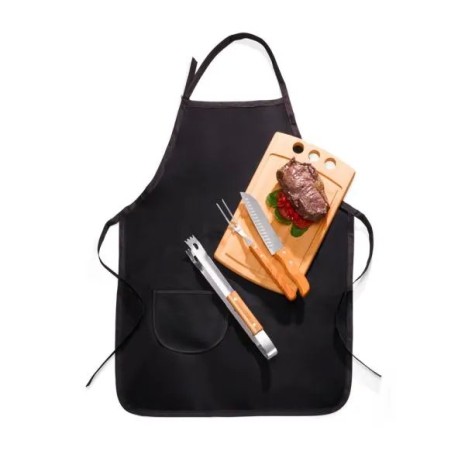 Conjunto para Churrasco com Avental 5 Pçs Personalizado