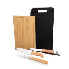 Conjunto para Churrasco com Pegador 4 Pçs Personalizado