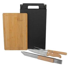 Conjunto para Churrasco com Pegador 4 Pçs Personalizado