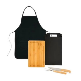 Conjunto para Churrasco com Avental 4 Pçs Personalizado