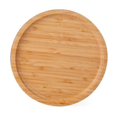 Petisqueira em Bambu Redonda 20X1,9cm Personalizado