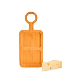 Petisqueira em Bambu com Alça 33X14X2cm Personalizado