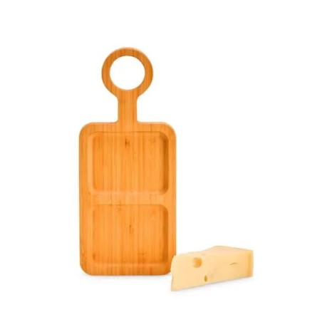 Petisqueira em Bambu com Alça 33X14X2cm Personalizado