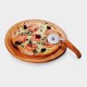 Conjunto para Pizza em Bambu Napoli 35cm 2 Pçs, Personalizado