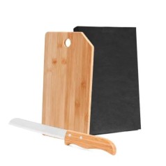 Conjunto para Cozinha em Bambu / Inox 2 Pçs Personalizado