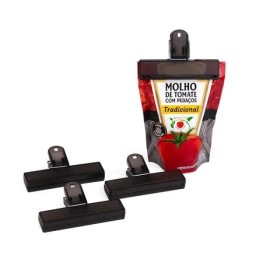 Prendedores de Embalagem em Poliestireno Fumê 4 Pçs Não Acompanha Molho Personalizado