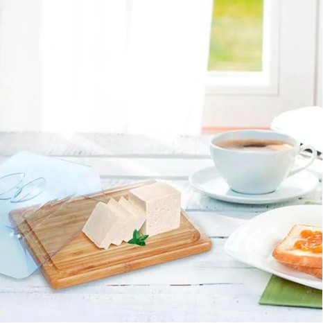 Porta Frios / Manteiga em Bambu com Tampa Personalizado