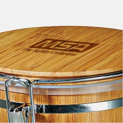 Pote para Mantimentos em Bambu Dubai 1,4 L Personalizado