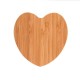 Porta Objetos em Bambu com Formato de Coração Personalizado