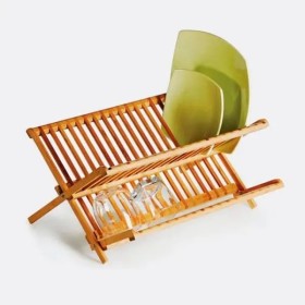 Escorredor de Pratos em Bambu Quioto Personalizado