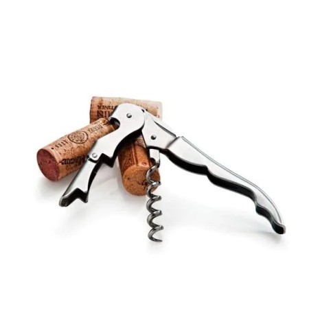 Abridor Saca-Rolhas em Metal Vêneto 2 Estágios Personalizado