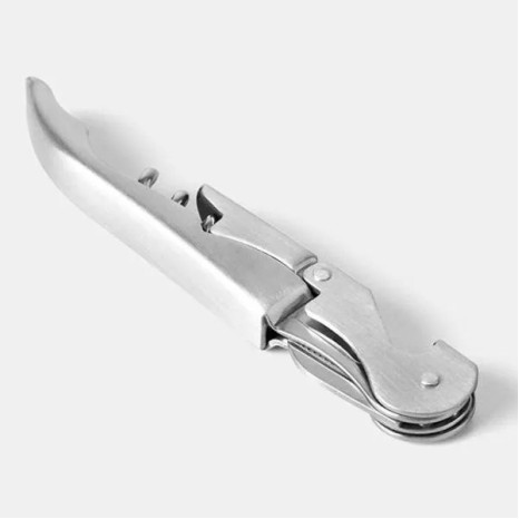 Abridor Saca-Rolhas em Metal Vêneto 2 Estágios Personalizado