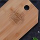Prancha para Alimentos em Bambu Supreme Personalizado