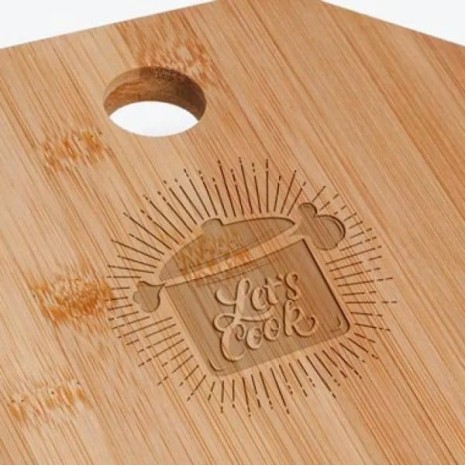 Prancha para Alimentos em Bambu Supreme Personalizado