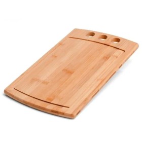 Tábua para Churrasco em Bambu Supreme 3 Furos Personalizado