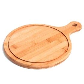 Tábua para Servir em Bambu com Alça Personalizado