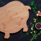 Tábua em Bambu com Formato de Porco Personalizado