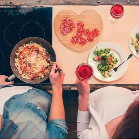 Tábua em Bambu em Formato de Coração Personalizado