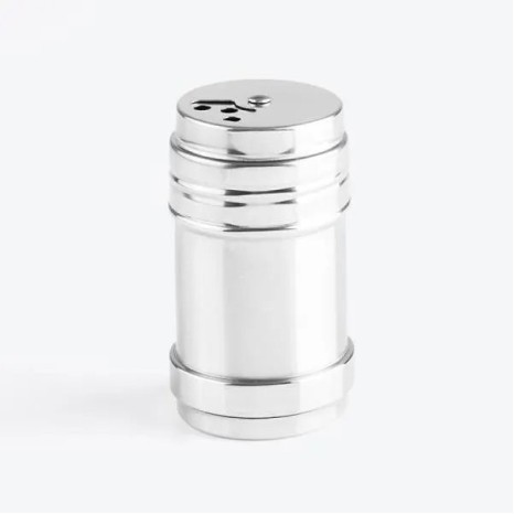 Pote para Condimento em Aço Inox 8X4cm Personalizado