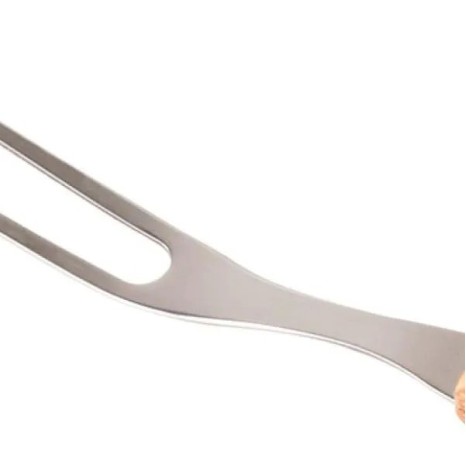 Garfo Trinchante Special Line Madeira / Inox Personalizado