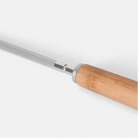 Chaira/Amolador com Cabo em Bambu 8" Personalizado