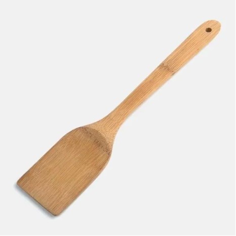 Espátula Quadrada em Bambu Utility 30 cm Personalizado