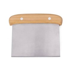 Espátula Multiuso em Bambu / Inox 13,5X11,5cm Personalizado