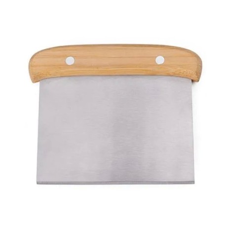 Espátula Multiuso em Bambu / Inox 13,5X11,5cm Personalizado