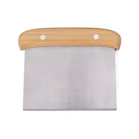 Espátula Multiuso em Bambu / Inox 13,5X11,5cm Personalizado