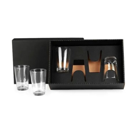 Jogo de Copos Vidro para Cerveja / Chopp 350 Ml 4 Pçs Personalizado