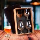 Jogo de Copos Vidro P / Cerveja / Drink 400 Ml 4 Pçs Personalizado
