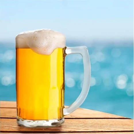 Caneca de Vidro para Chopp / Cerveja 340 Ml Personalizada