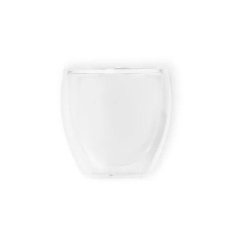 Copo em Vidro Parede Dupla 250 Ml Personalizado