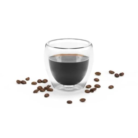 Copo em Vidro Parede Dupla 250 Ml Personalizado