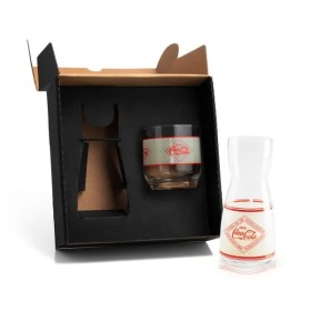 Moringa de Vidro com Copo Coca Cola Retrô 500Ml / 290Ml Personalizado