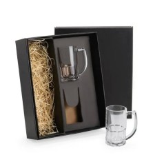 Jogo de Canecas de Vidro para Cerveja 340 Ml 2 Pçs Não Acompanha A Garrafa Personalizado