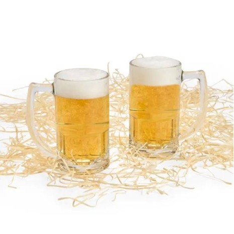 Jogo de Canecas de Vidro para Cerveja 340 Ml 2 Pçs Não Acompanha A Garrafa Personalizado