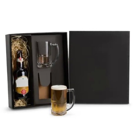 Jogo de Canecas de Vidro para Cerveja 340 Ml 2 Pçs Não Acompanha A Garrafa Personalizado