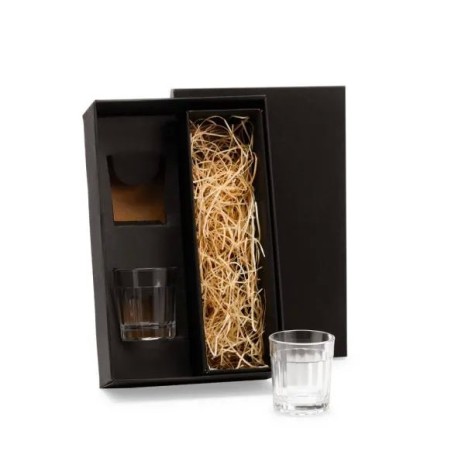 Conjunto Copos para Drinks e Espaço para Garrafa Não Acompanha A Garrafa 2 Pçs Personalizado