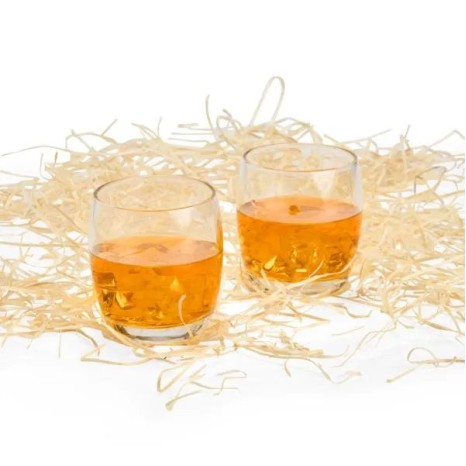 Jogo de Copos de Vidro para Whisky 330 Ml com Porta Copo 4 Pçs Não Acompanha A Garrafa Personalizado