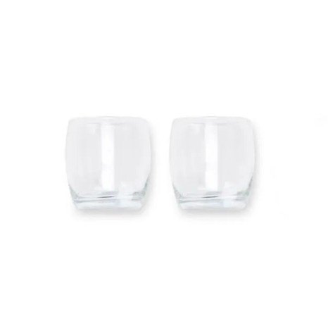 Jogo de Copos de Vidro para Whisky 330 Ml com Porta Copo 4 Pçs Não Acompanha A Garrafa Personalizado