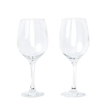 Jogo de Taças de Vidro P / Vinho 490 Ml 2 Pçs Não Acompanha A Garrafa Personalizado