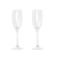 Jogo de Taças de Vidro para Champagne 190 Ml 2 Pçs Não Acompanha A Garrafa Personalizado