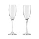 Kit de Taças de Vidro para Champagne 190 Ml 2 Pçs Personalizado