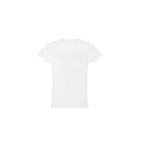 Camiseta Unissex de Corte Regular Branca para Brinde