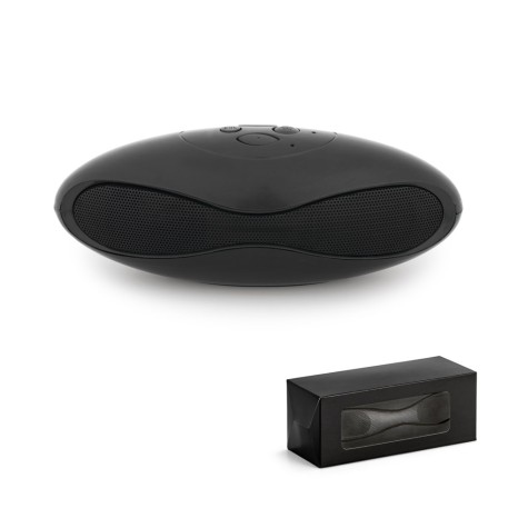 Caixa de Som com Microfone com Logo