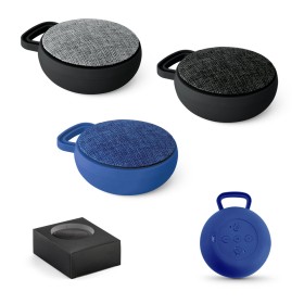 Caixa de Som com Microfone Promocional