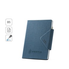Agenda B5 com logotipo